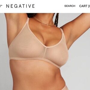 Negative Underwear Sieve bra